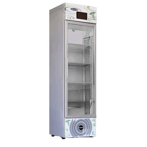 Refrigerador médico - 115827 - unifrigor - de tipo armario / con 1 puerta / con puerta de cristal