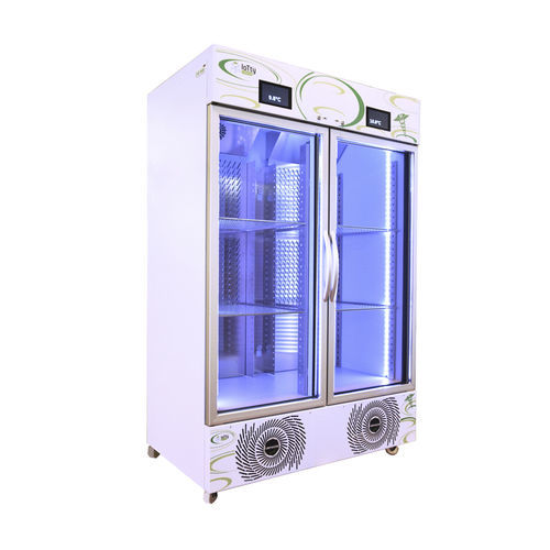 Congelador médico - M-VNV 1420 IoTty - unifrigor - con ruedas / con 2 puertas / con puerta de cristal