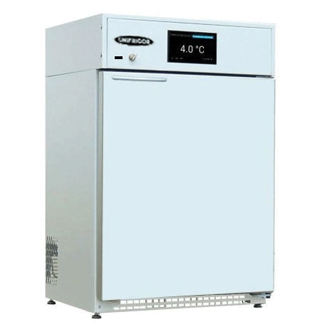 Refrigerador médico - M-APV 140 IoTty - unifrigor - de tipo armario / con 1 puerta / de acero inoxidable