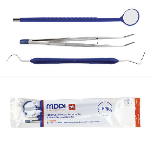 Kit de instrumentos para periodoncia - SI631ST-1 - MDDI - Medi Dent Disposable International - estéril