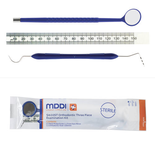 Kit de instrumentos para ortodoncia - SI633ST-1 - MDDI - Medi Dent Disposable International - estéril
