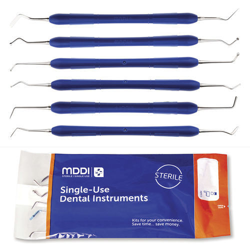 Kit de instrumentos para restauración dental - SI660ST-1 - MDDI - Medi Dent Disposable International - estéril
