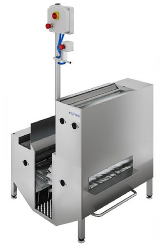 Estación de limpieza para botas - MULTIMACCHINA  - CIROLDI SPA - compacta / de acero inoxidable