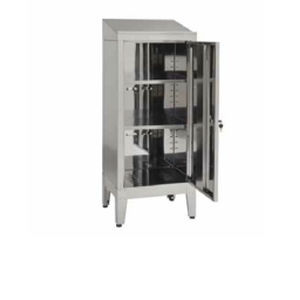 Armario con estante - CIROLDI SPA - con puerta / de acero inoxidable / con 1 puerta