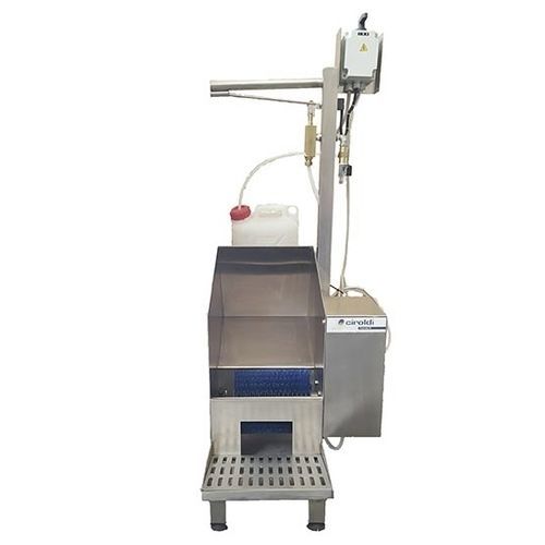 Estación de limpieza para zapatos - PULIVELLA/B - CIROLDI SPA - de acero inoxidable