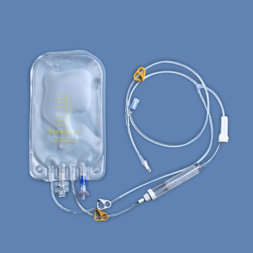 Set de perfusión autohemoterapia - TECNO3CCC - TEC876 - Tecnoline - policloruro de vinilo / con conector en Y / con grifo
