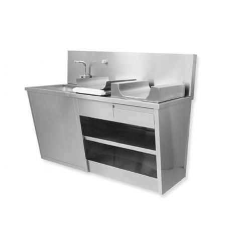 Mueble cambiador con bañera - YIBTECH STC 160 - Yiber Elektronik - con canastillas / con pesabebés