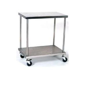Carro para instrumental - YIBTECH ALM 01 - Yiber Elektronik - para transporte / de acero inoxidable / 2 estantes