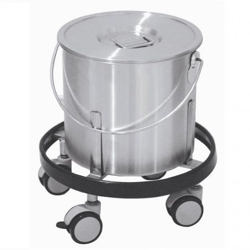 Portacuencos con ruedas - YIBTECH AKH - Yiber Elektronik - de acero inoxidable