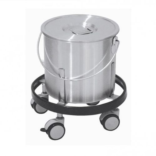 Portacuencos con ruedas - YIBTECH STÇ AE - Yiber Elektronik - de acero inoxidable