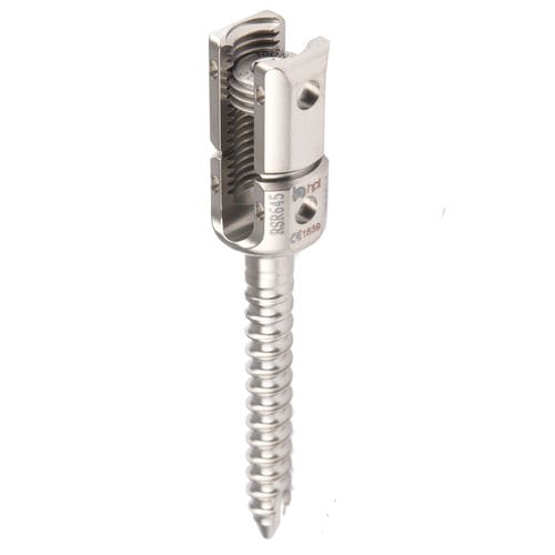 Tornillo pedicular para vértebra torácica, lumbar - REED Monoaxial Reduction Screw - H.P.I. Medical - monoaxial / metálico