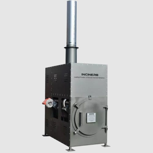 Incinerador crematorio - I8-PC2 - Inciner8 Ltd - para desechos animales / de desechos / termostáticamente regulado