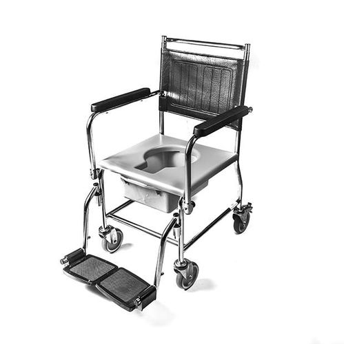 Silla de ducha con ruedas - Galkal - de plástico