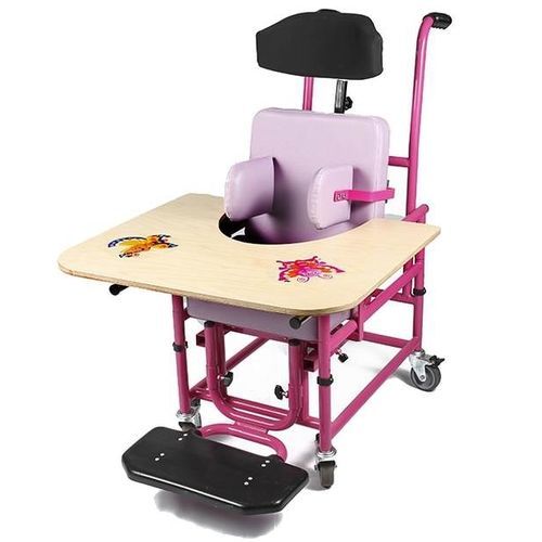 Silla pediátrica - student - Galkal - con ruedas / con respaldo alto / con reposapiés