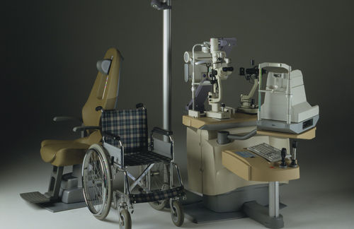 Unidad de refracción - 0160 H - Meccanottica Mazza - con sillón / con luz / compacta