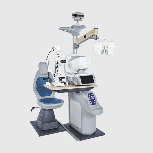 Unidad de refracción - PEAK CL PLUS - Meccanottica Mazza - para control / con sillón / con luz