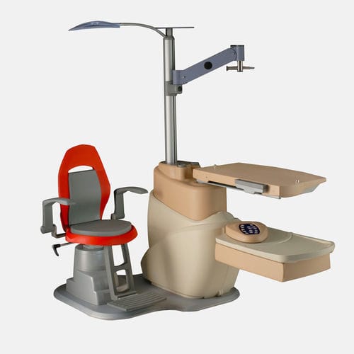 Unidad de refracción - EDGE CL. CO. - Meccanottica Mazza - para control / con sillón / con luz
