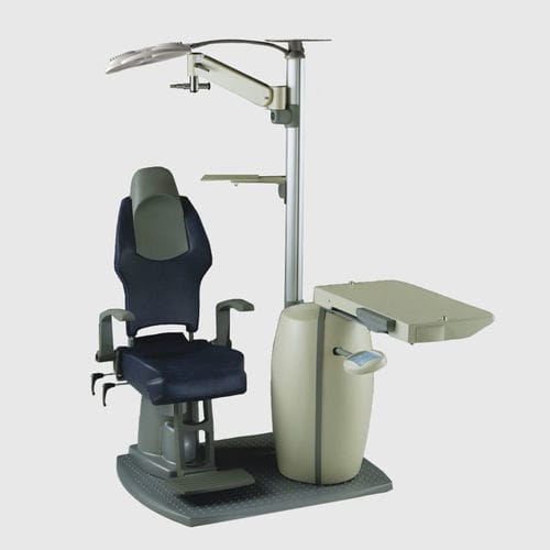 Unidad de refracción - ZERO - Meccanottica Mazza - para control / con sillón / con luz