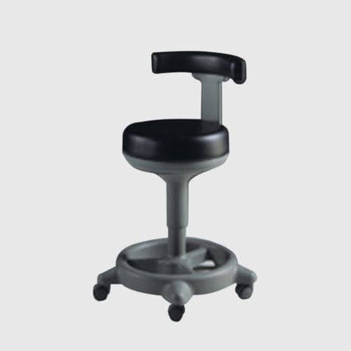 Taburete para consulta médica - 30.964.00 - Meccanottica Mazza - de altura variable / neumático / con ruedas