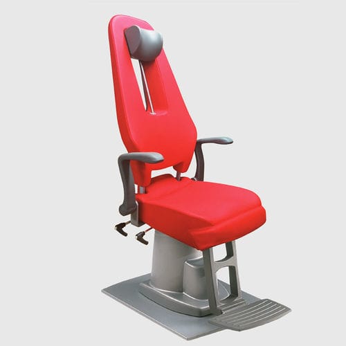 Sillón de reconocimiento de oftalmología - P200  - Meccanottica Mazza - manual / eléctrico / reclinable