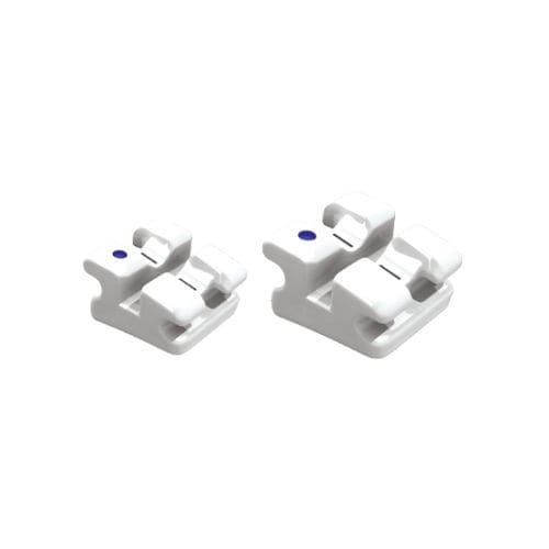 Bracket estético - Chic.  - GC Orthodontics - de cerámica / mini / de baja fricción