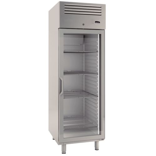 Refrigerador de laboratorio - ERI 525 C - Equitec - de tipo armario / con 1 puerta / con puerta de cristal