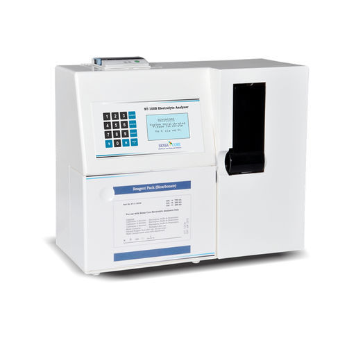 Analizador de electrolitos automático - ST-100B - Sensa Core Medical Instrumentation Pvt. Ltd. - pH / Na+ / K+