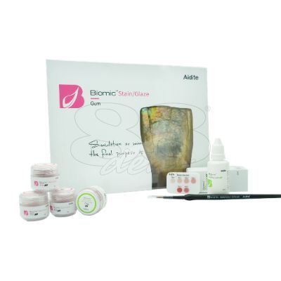 Kit de material dental de cerámica - Biomic Gum - 88Dent - de circona / gingival / para laboratorio dental