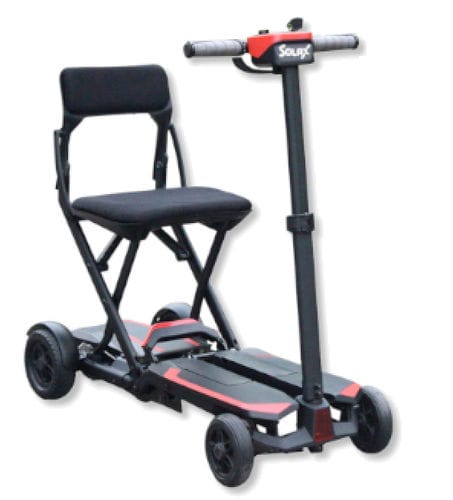 Scooter para movilidad reducida eléctrico - Scooter Ergo SL - ErgoConcept - con 4 ruedas / plegable