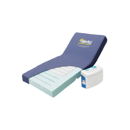 Colchón para cama médica - Sensaflo - Alerta Medical - de evacuación / de presión alterna / de gel