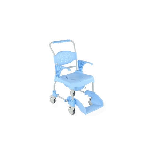 Silla con orinal para adulto - ALT-SC150  - Alerta Medical - con reposabrazos / con cubo / con ruedas