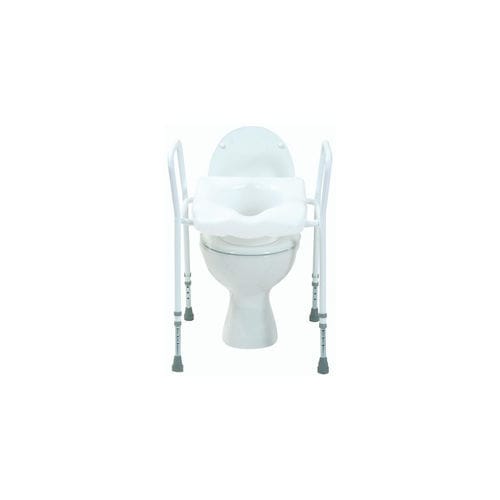 Asiento para inodoro con reposabrazos - ALT-BE001 - Alerta Medical - para cuarto de baño
