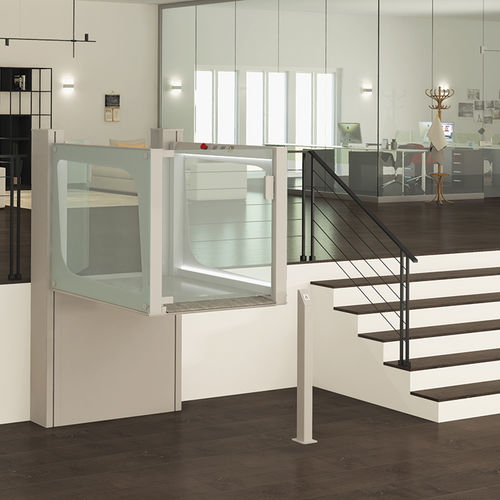 Plataforma elevadora para silla de ruedas - EasyPlat - LiftingItalia - AreaLift - de suelo