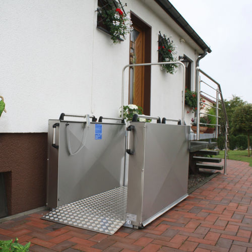 Plataforma elevadora para silla de ruedas - MB1000  - Herkules Liftwerk - de suelo