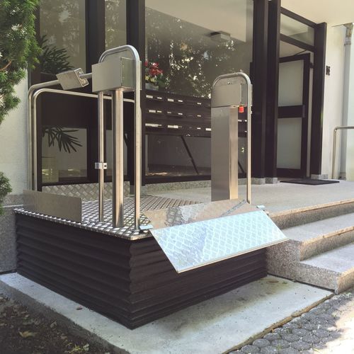 Plataforma elevadora para silla de ruedas - MB750 - Herkules Liftwerk - de suelo