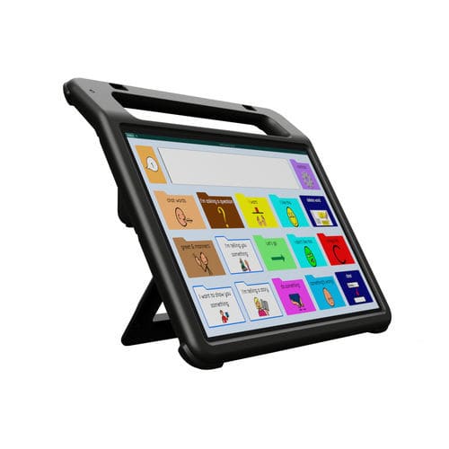 Sistema de comunicación alternativa digital - Vibe 10 - JABBLA BV - tableta / con pantalla táctil