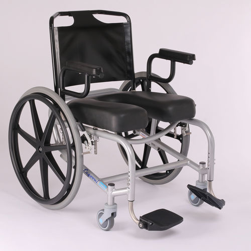 Silla de ruedas manual - Extra - Lagooni - para ducha / plegable / con orinal