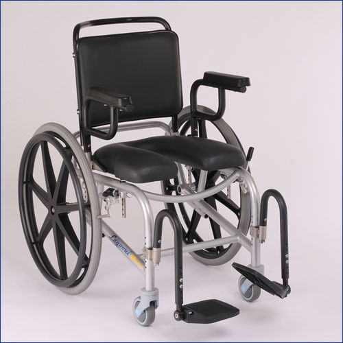 Silla de ruedas manual - Life Special - Lagooni - para ducha / plegable / con orinal