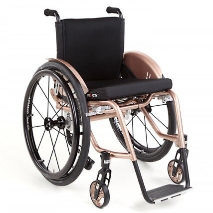 Silla de ruedas manual - SPEEDY 4you Ergo - PRO ACTIV Reha-Technik - de exterior / de interior / plegable