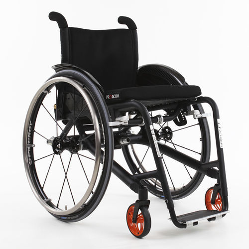 Silla de ruedas manual - SPEEDY F2 - PRO ACTIV Reha-Technik - de exterior / de interior / plegable