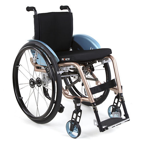 Silla de ruedas manual - TRAVELER 4ALL ERGO - PRO ACTIV Reha-Technik - de exterior / de interior / plegable