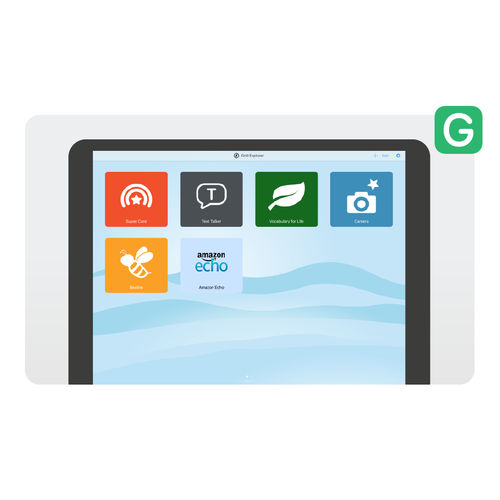 Aplicación para iOS para comunicación - Grid - Smartbox Assistive Technology Ltd. - médica / de hospital