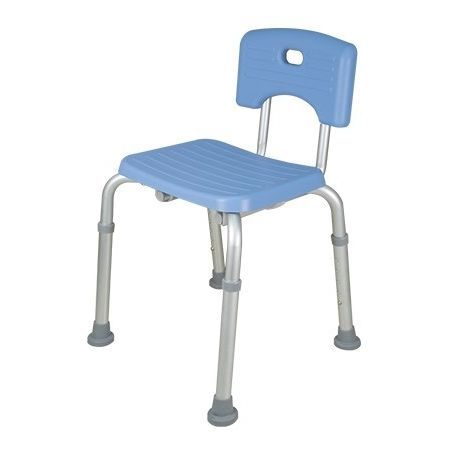 Silla de ducha con respaldo - BA-01 - Sunjoy Enterprises - de altura variable