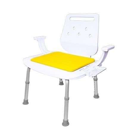 Silla de ducha con reposabrazos - BA-10 series - Sunjoy Enterprises - con respaldo / de altura variable