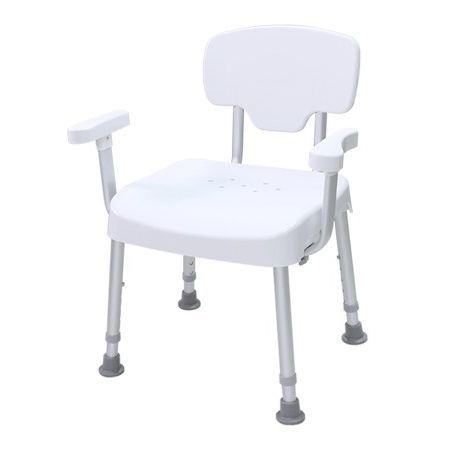 Silla de ducha con reposabrazos - BA-12 - Sunjoy Enterprises - con respaldo / de altura variable