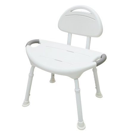 Silla de ducha con respaldo - BA-21 - Sunjoy Enterprises - de altura variable