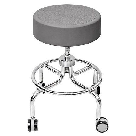 Taburete para consulta médica - S1135G - Sunjoy Enterprises - de altura variable / con ruedas / gris