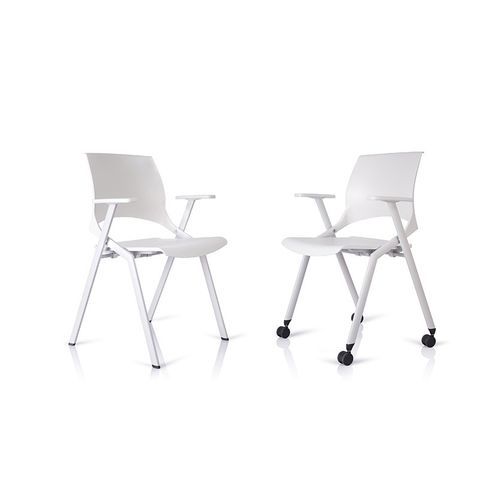 Silla de oficina con reposabrazos - ID-10GW  - Sunjoy Enterprises - con ruedas / apilable