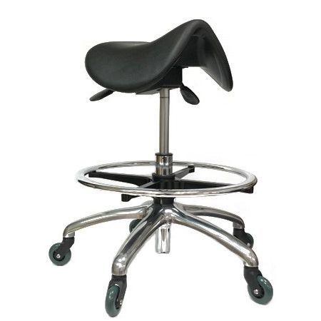 Silla con ruedas - SAD1-A - Sunjoy Enterprises - sin respaldo / con forma de silla de montar / de altura variable