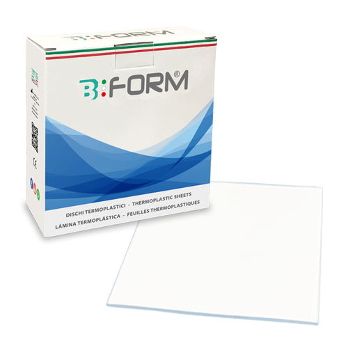 Material dental de termoplástico - B-FORM® SPLINT - BART MEDICAL S.R.L. - para laboratorio dental / ortodóntico / para corona